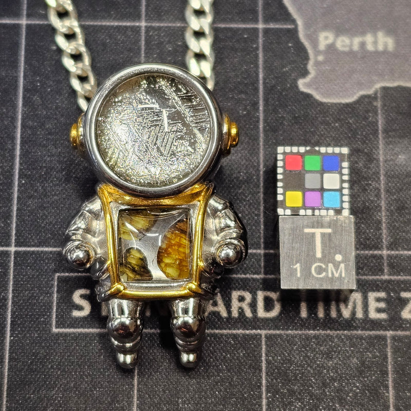 Iron & Pallasite Meteorite Jewelry