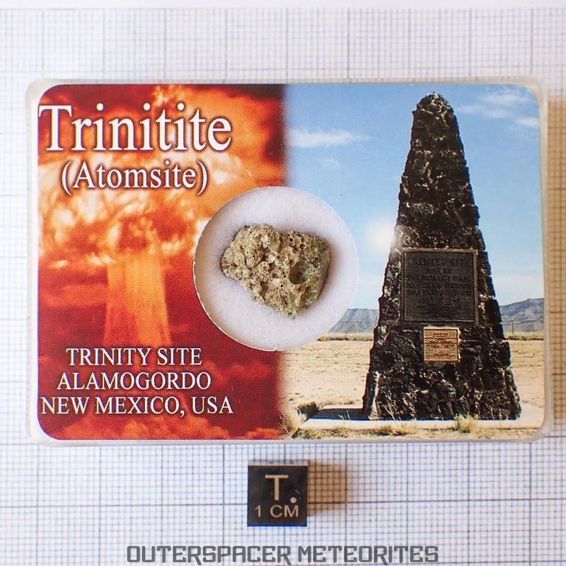 Trinitite (aka Atomsite & Alamogordo Glass)