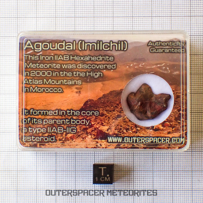 Agoudal (Imilchil) - Iron, IIAB - Complete Individual - 6.07g - Morocco (Atlas Mountains)