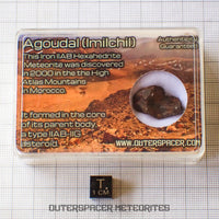 Agoudal (Imilchil) - Fer, IIAB - Individu complet - 8,35g - Maroc (Montagnes de l'Atlas)
