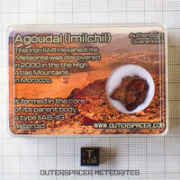 Agoudal (Imilchil) - Fer, IIAB - Individu Complet - 6,28g - Maroc (Montagnes de l'Atlas)