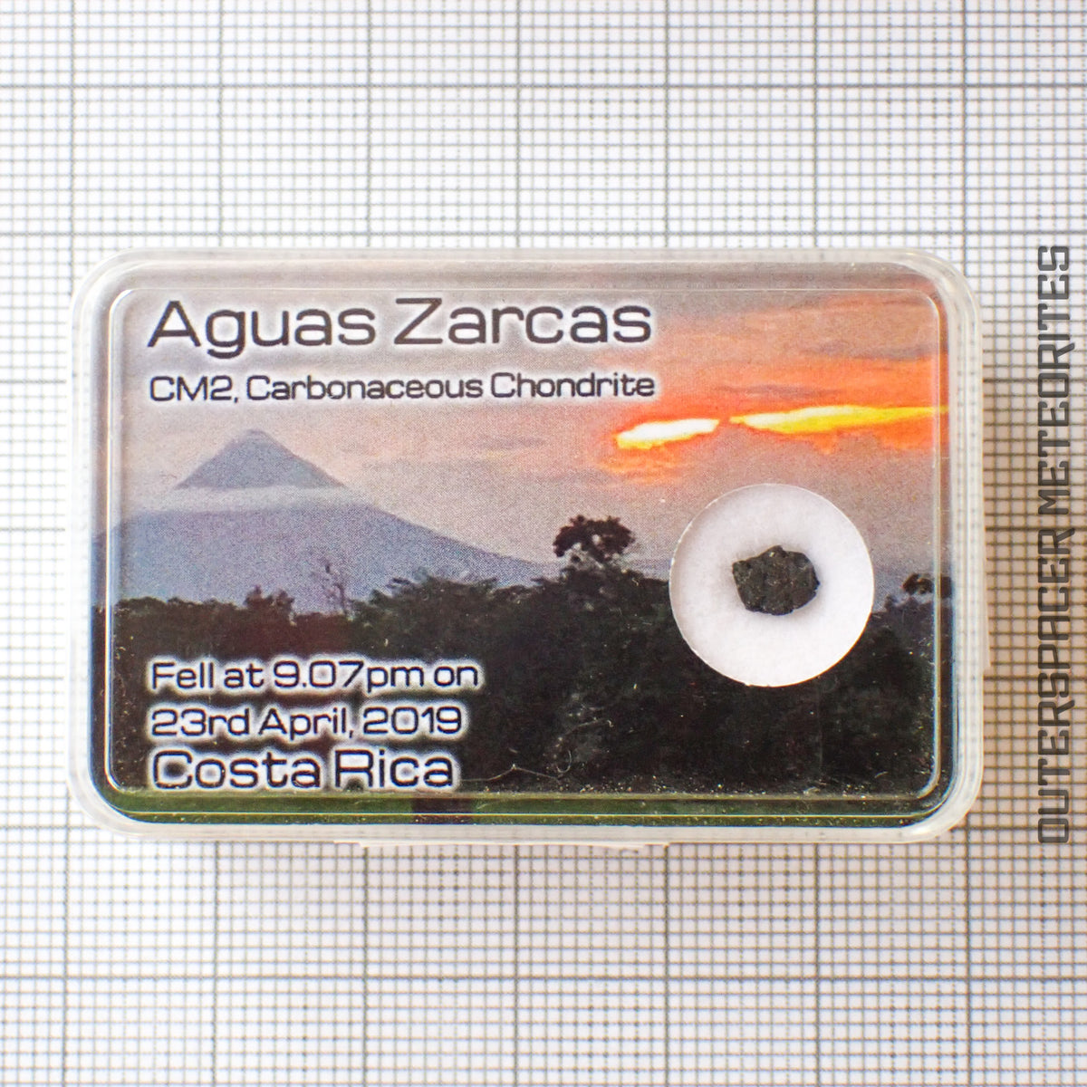Aguas Zarcas - Chondrite Carbonée CM2 - Petit Fragment - <0.1g - Costa Rica - Costa Rica