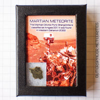 Amgala 001 - Martian Shergottite (Olivine-Phyric) - 1.02g - Western Sahara