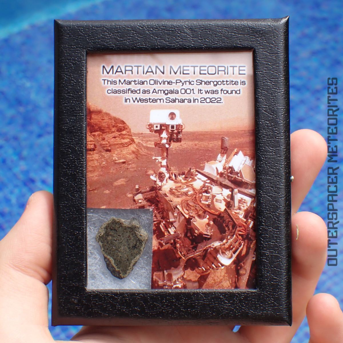 Amgala 001 - Martian Shergottite (Olivine-Phyric) - 2.37g - Western Sahara