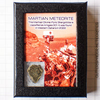 Amgala 001 - Martian Shergottite (Olivine-Phyric) - 2.37g - Western Sahara