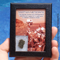 Amgala 001 - Martian Shergottite (Olivine-Phyric) - 1.25g - Western Sahara