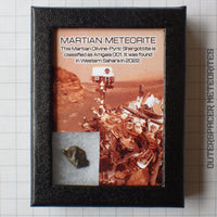 Amgala 001 - Martian Shergottite (Olivine-Phyric) - 0.99g - Western Sahara