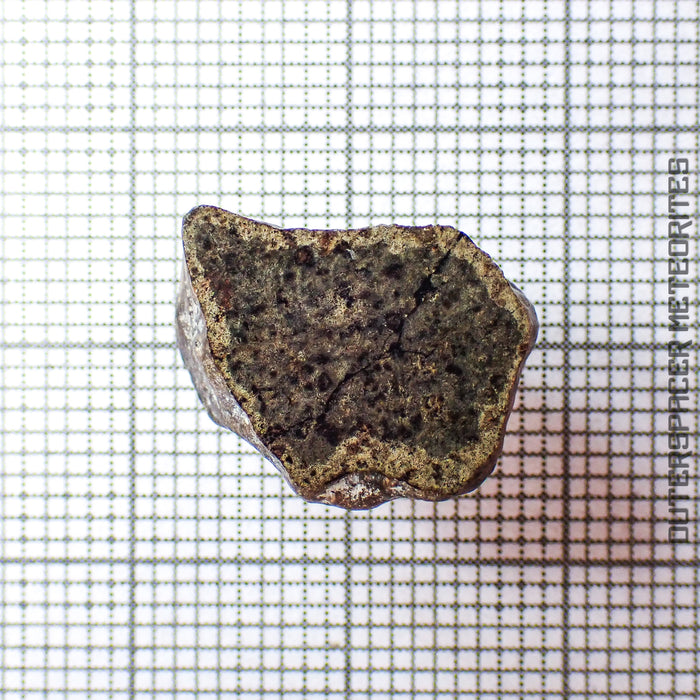Amgala 001 - Shergottite martien (à phénocristaux d'olivine) - 1.88g - Sahara occidental