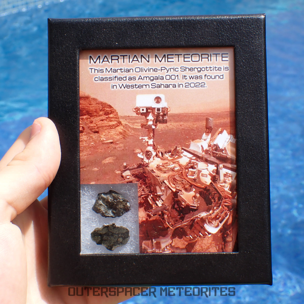 Amgala 001 - Martian Shergottite (Olivine-Phyric) - 3.33 g - Western Sahara