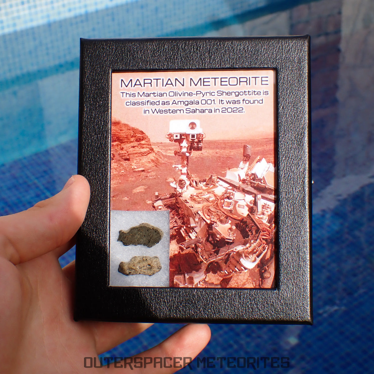 Amgala 001 - Martian Shergottite (Olivine-Phyric) - 2.93 g - Western Sahara