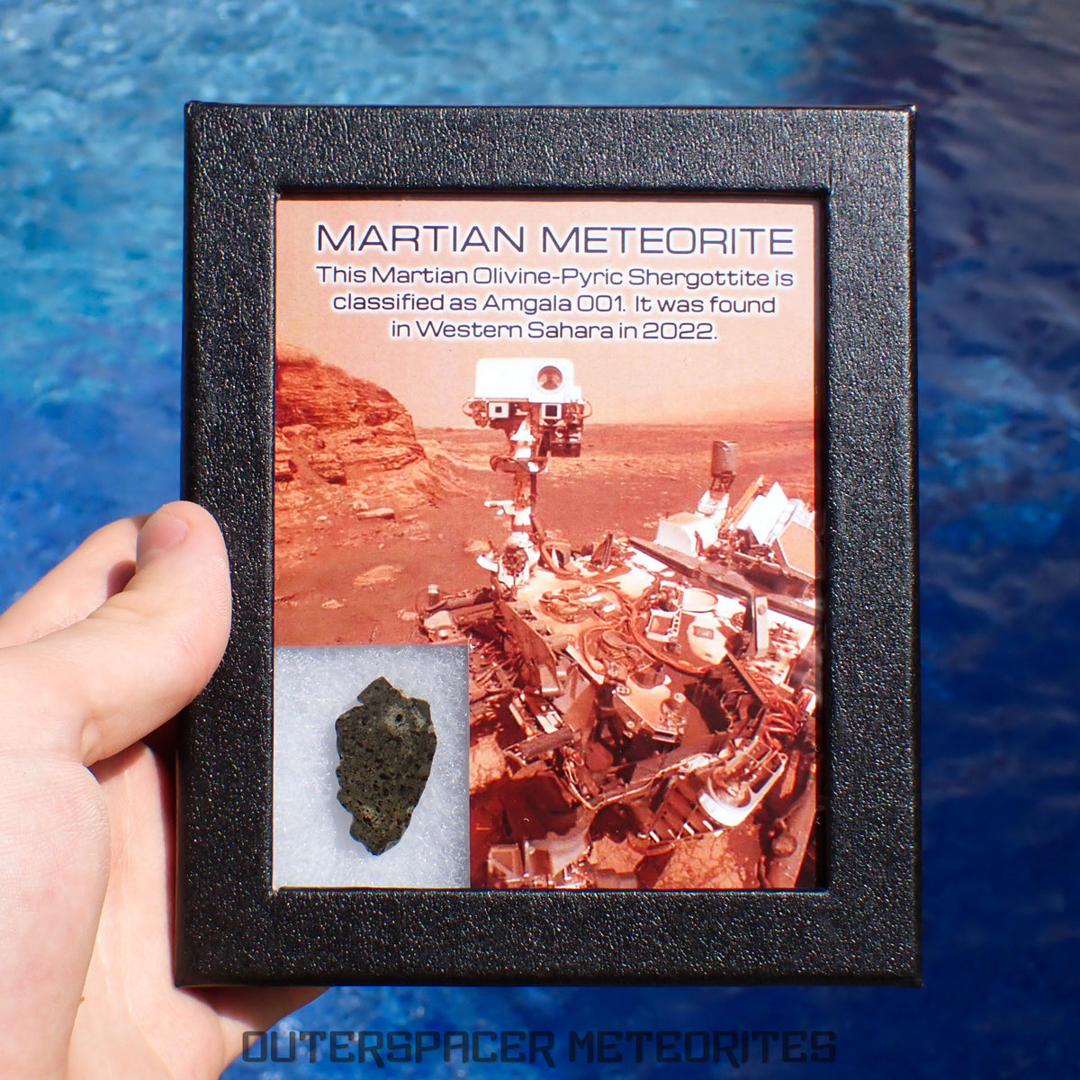 Amgala 001 - Martian Shergottite (Olivine-Phyric) - 5.21g - Western Sahara
