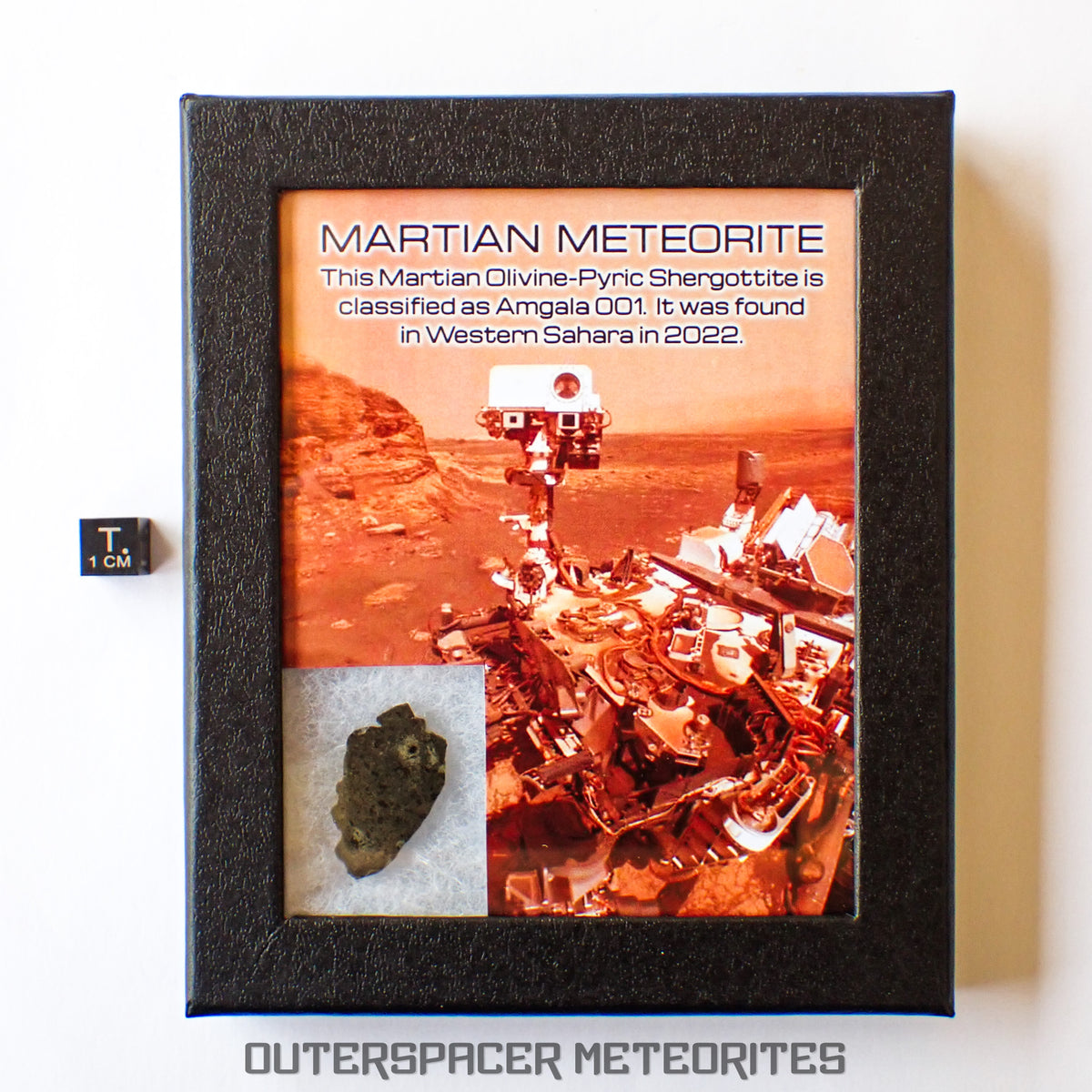 Amgala 001 - Martian Shergottite (Olivine-Phyric) - 5.21g - Western Sahara