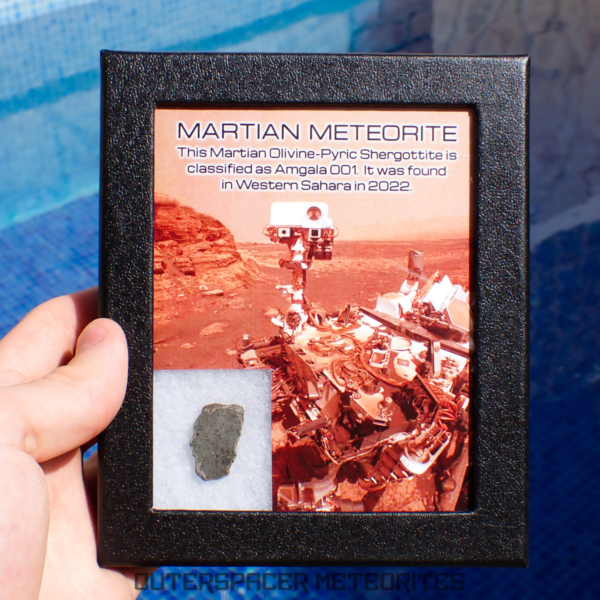 Amgala 001 - Martian Shergottite (Olivine-Phyric) - 3.24 g - Western Sahara