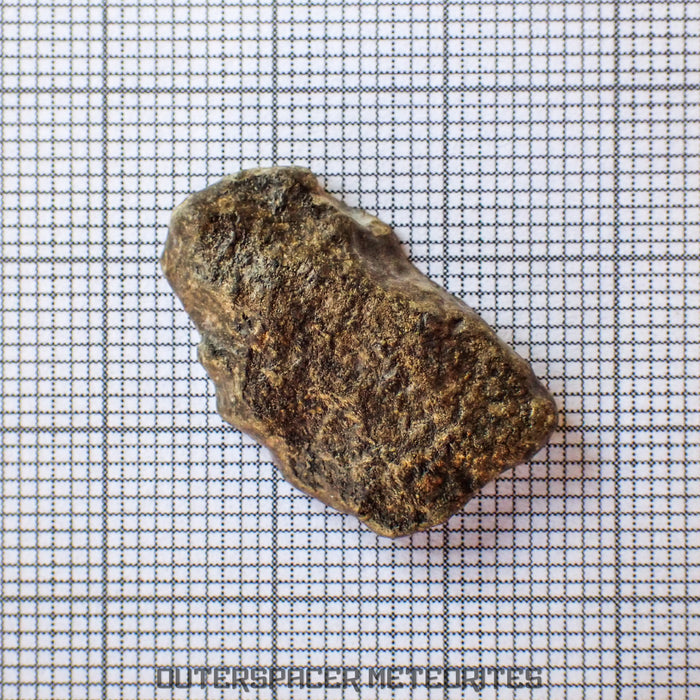Amgala 001 - Shergottite martienne (à olivine-phyrique) - 3,24 g - Sahara occidental
