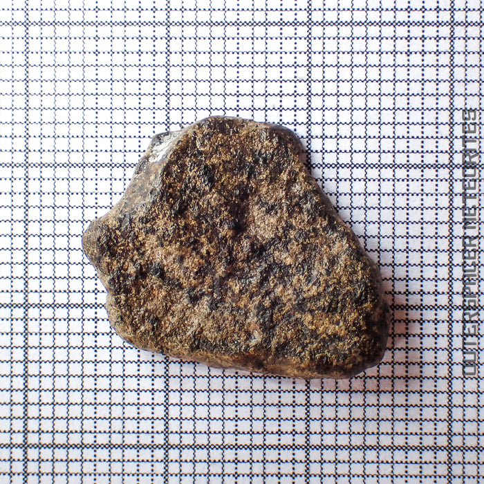 Amgala 001 - Shergottite martienne (olivine-phyrique) - 2,37g - Sahara occidental