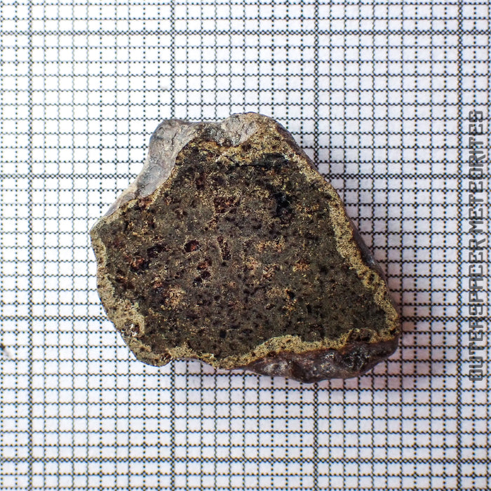 Amgala 001 - Shergottite martienne (olivine-phyrique) - 2,37g - Sahara occidental