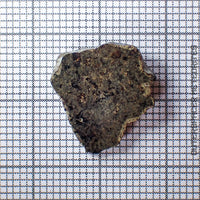Amgala 001 - Shergottita Marciana (Olivino-Fírica) - 1.34g - Sáhara Occidental