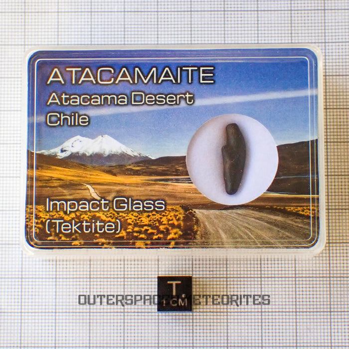 Atacamite - Impactite/Tectoïde - Individu complet - 0.94g - Chili (Atacama)
