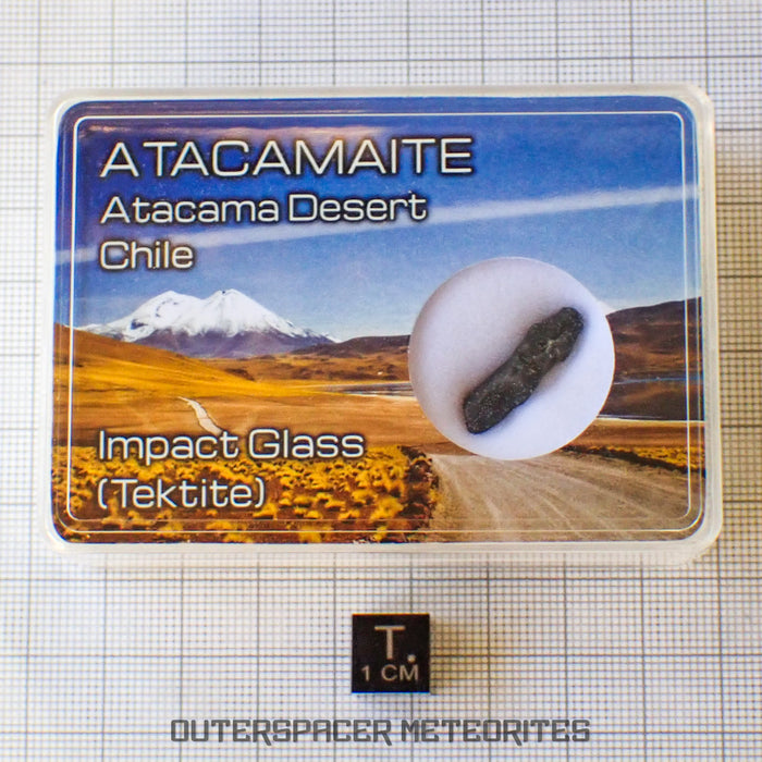 Atacamite - Impactite/Tectoïde - Individu complet - 0,82g - Chili (Atacama)