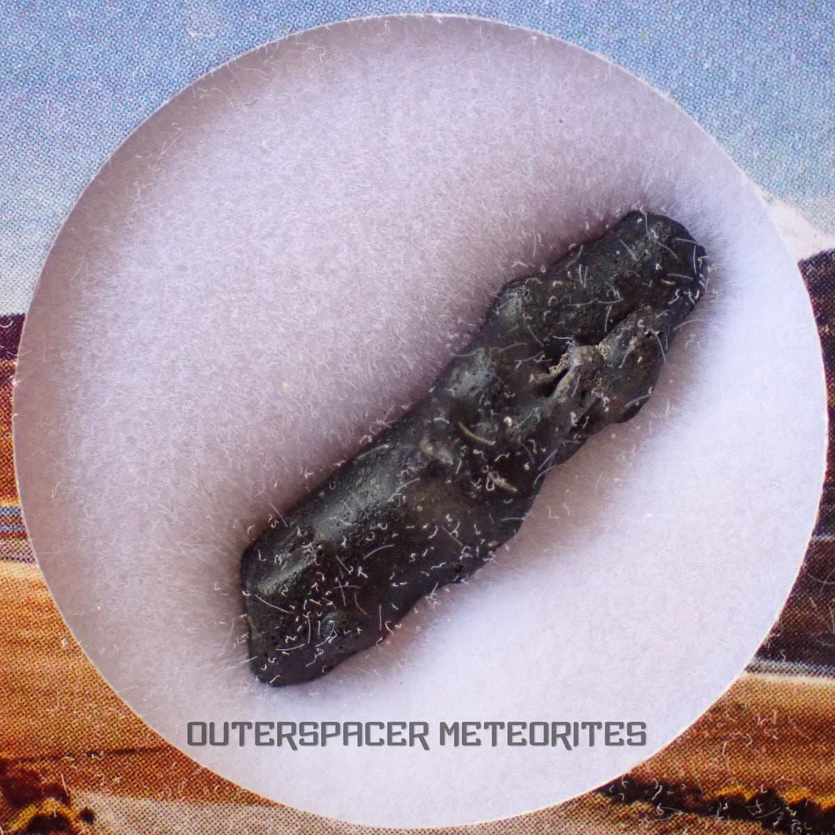 Atacamaita - Impactita/Tectoide - Ejemplar Completo - 0,82g - Chile (Atacama)