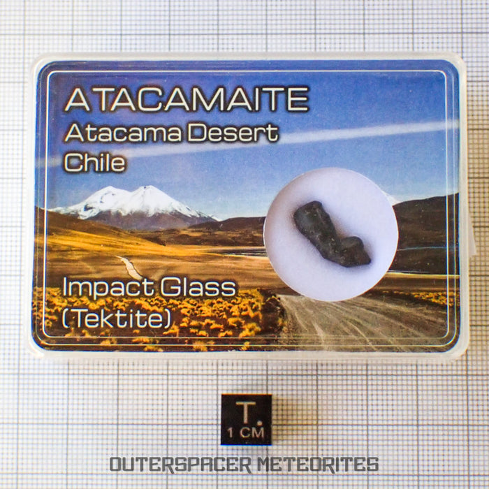 Atacamaite - Impactite/Tectoïde - Individu complet - 0,79g - Chili (Atacama)