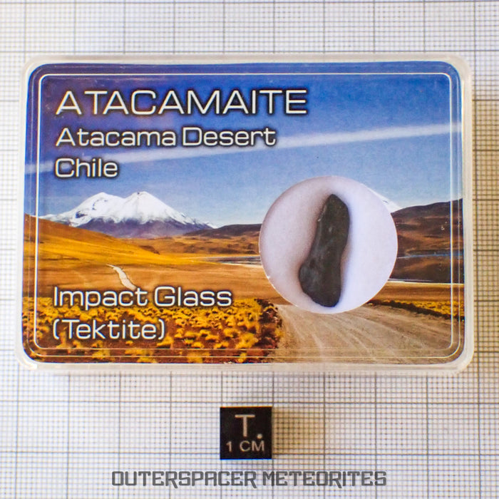 Atacamaite - Impactite/Tectoïde - Individu complet - 1,03g - Chili (Atacama)