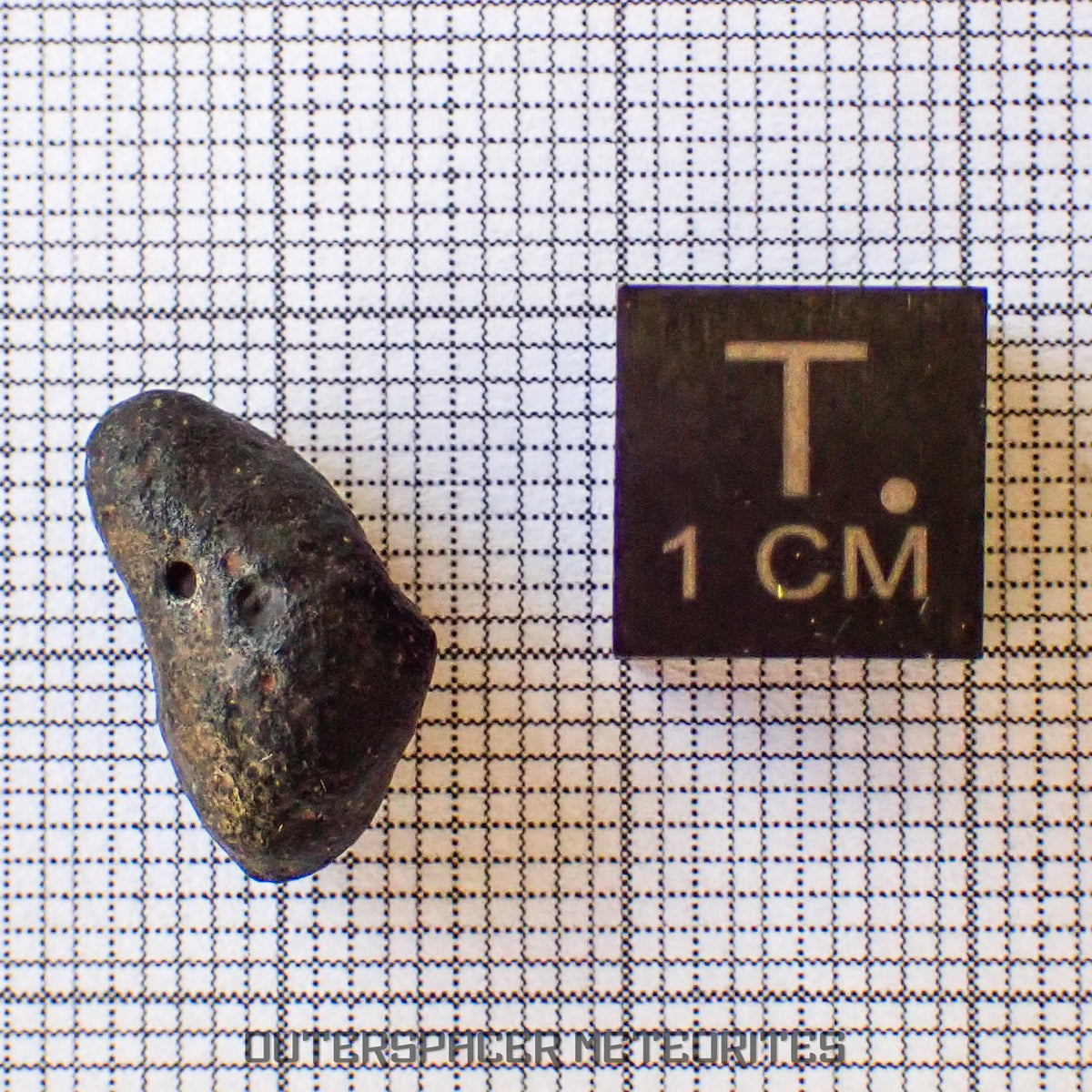 Atacamaite - Impactite/Tektoid - Complete Individual - 1.18g - Chile (Atacama)