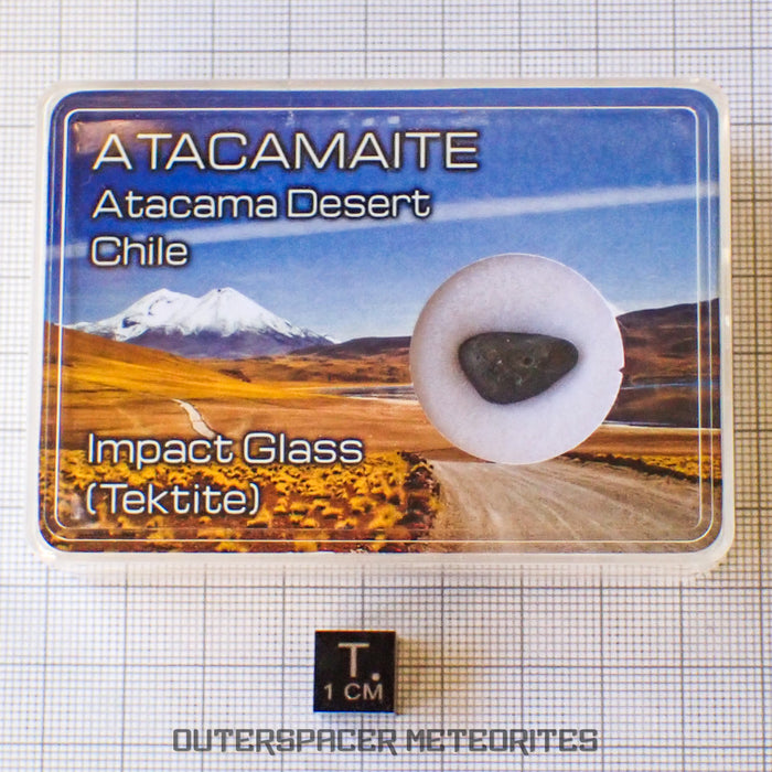 Atacamait - Impactite/Tektoid - Individu complet - 1.18g - Chili (Atacama)