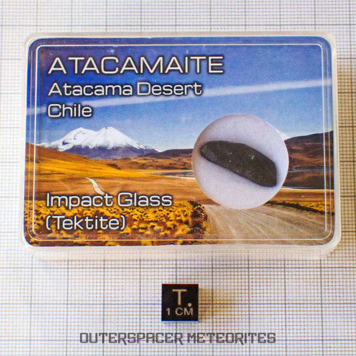 Atacamait - Impactite/Tektoïde - Individu complet - 1,68g - Chili (Atacama)