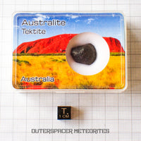 Australite - Tektite - Complete Individual - 4.16g - Australia (Charlotte Waters, SA)