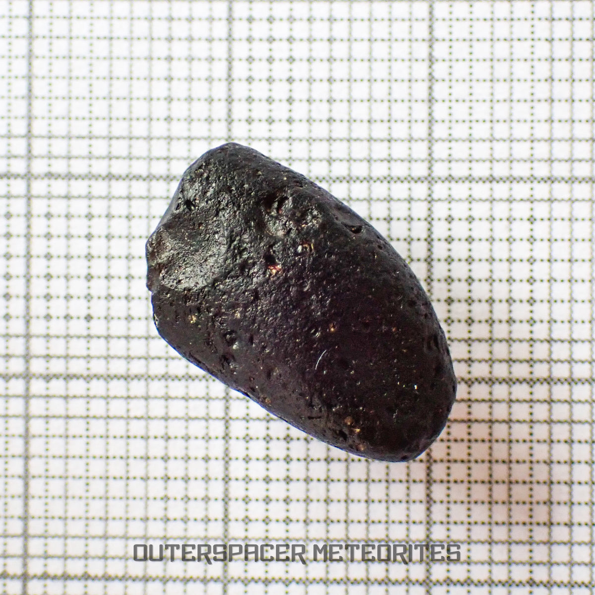 Australite - Tektite - Complete Individual - 2g - Australia (Charlotte Waters, SA)