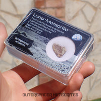 Béchar 003 - Brèche feldspathique lunaire - Fragment - 1,86 g - Algérie