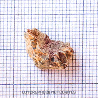 Béchar 003 - Brèche feldspathique lunaire - Fragment - 1,32 g - Algérie