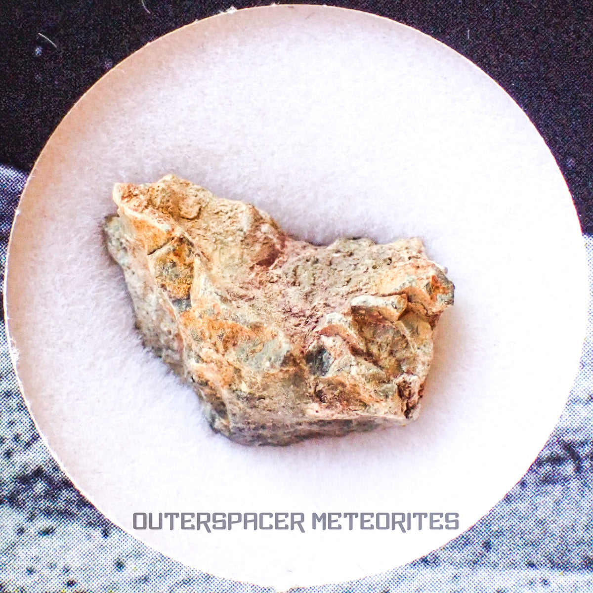 Béchar 003 - Brèche feldspathique lunaire - Fragment - 1,32 g - Algérie