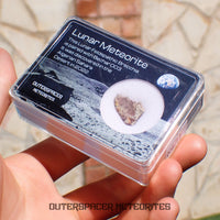 Béchar 003 - Brèche feldspathique lunaire - Fragment - 1,86 g - Algérie