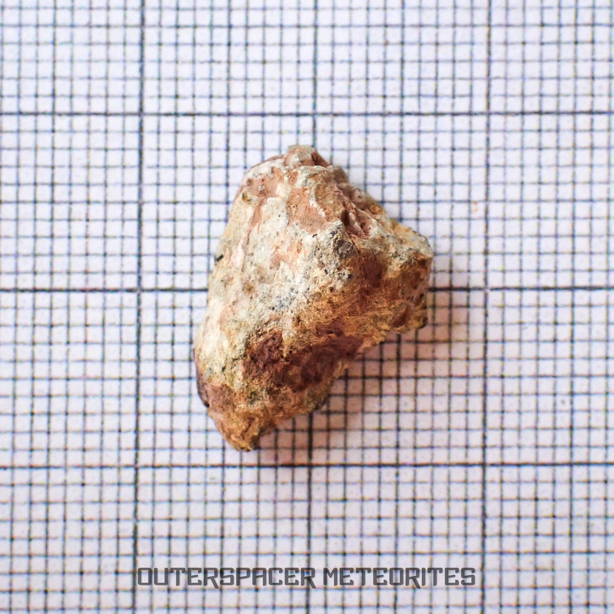 Béchar 003 - Brèche feldspathique lunaire - Fragment - 1,86 g - Algérie