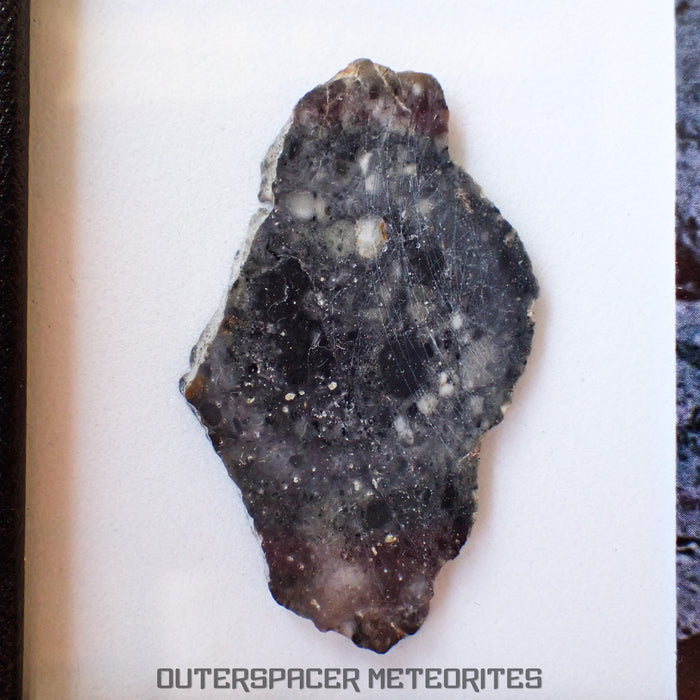 Bechar 003 - Lunar Feldspathic Breccia - Slice - 2.74g - Algeria