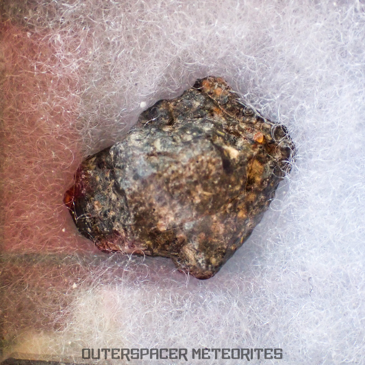 Bechar 003 - Lunar Feldspathic Breccia - End Cut - 7.65g - Algeria