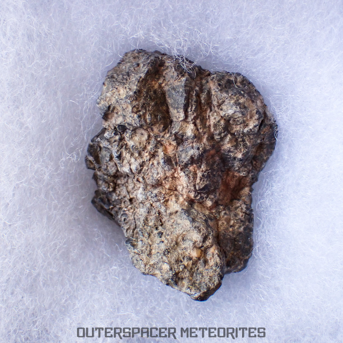 Bechar 003 - Lunar Feldspathic Breccia - End Cut - 27.63g - Algeria