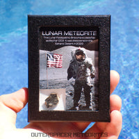 Bechar 003 - Brecha Feldspática Lunar - Corte Final - 1.24g - Argelia