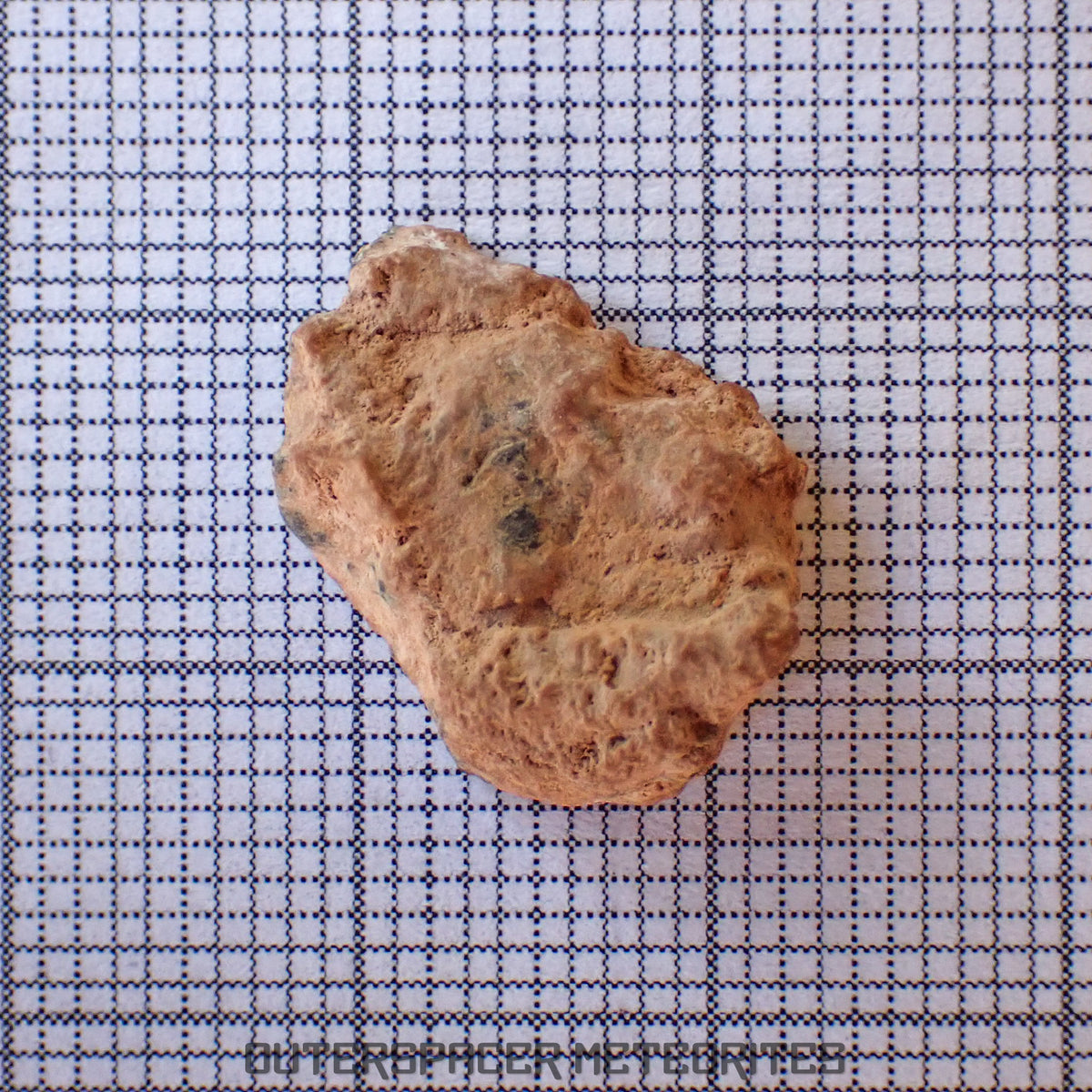 Bechar 003 - Brecha Feldspática Lunar - Corte Final - 1.24g - Argelia