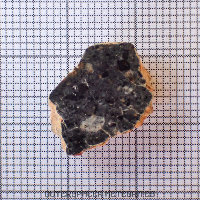 Bechar 003 - Lunar Feldspathic Breccia - End Cut - 1.24g - Algeria