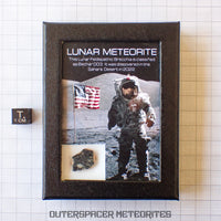 Bechar 003 - Brecha Feldspática Lunar - Corte Final - 1.24g - Argelia