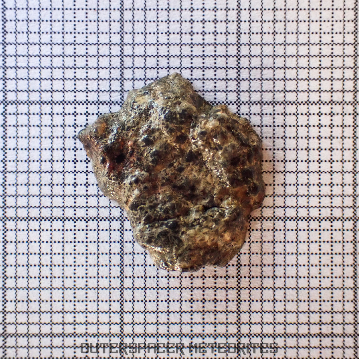 Bechar 003 - Brecha feldespática lunar - Corte final - 1g - Argelia