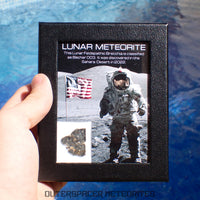 Bechar 003 - Brecha feldespática lunar - Lámina - 1.51g - Argelia