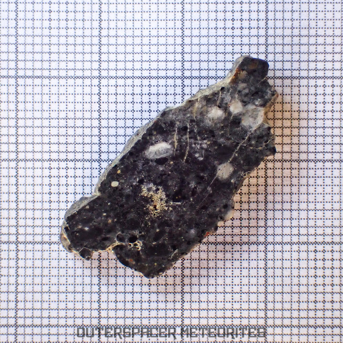 Bechar 003 - Lunar Feldspathic Breccia - End Cut - 2.67g - Algeria
