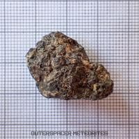 Bechar 003 - Lunar Feldspathic Breccia - End Cut - 6.9g - Algeria