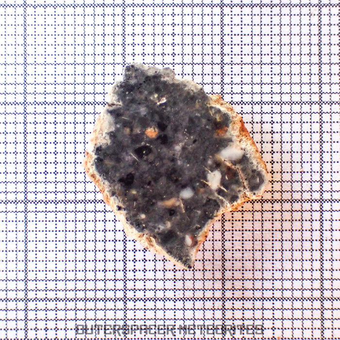 Bechar 003 - Lunar Feldspathic Breccia - End Cut - 1.29g - Algeria