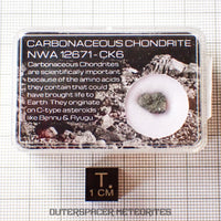 NWA 12671 - CK6 Carbonaceous Chondrite - Fragment - 0.223g - Northwest Africa