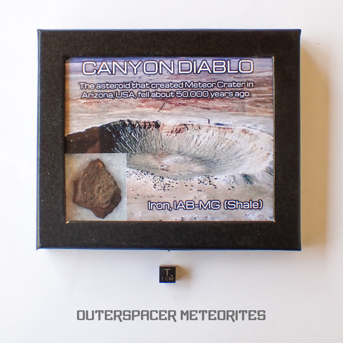Canyon Diablo - Iron IAB-MG - Fragment - 11.51g - USA (Arizona)